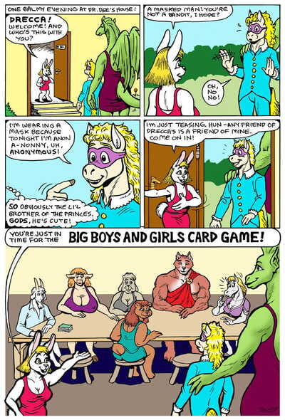 Big Boys and Girls Card Game