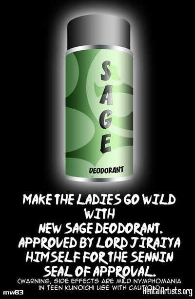 Matt Wilson Sage desodorante Naruto