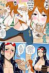 (C81) Choujikuu Yousai Kachuusha (Denki Shougun) MEROMERO GIRLS NEW WORLD (One Piece) {} Decensored Colorized