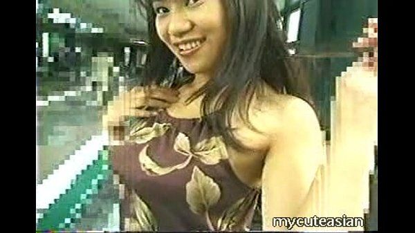 sexy Asiático llegar bonito y desnudo