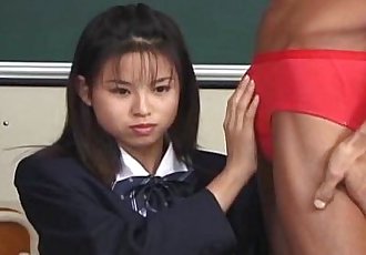 japans tiener zuigt en zwaluwen docent haan ongecensureerde 7 min
