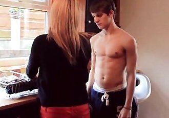 Sexual Tension with Not His Mom - see more on http://tinyurl.com/tpgirls - 3 min