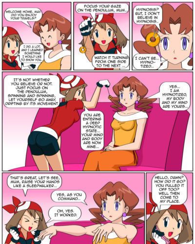 Pokemon mother/daughter สะกดจิต ความสัมพันธ์