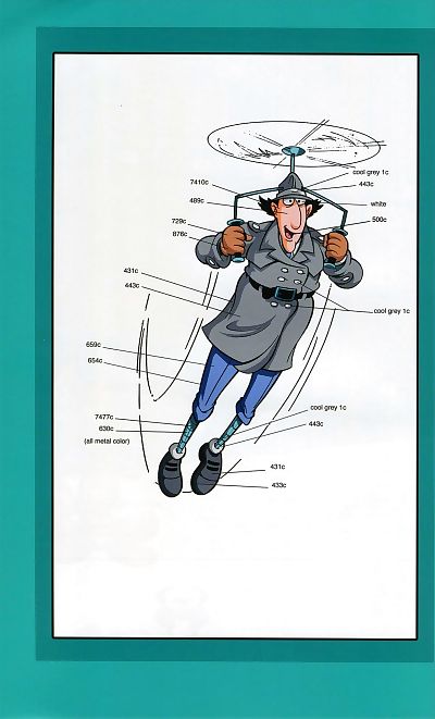 Müfettiş Gadget artbook PART 2