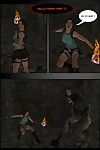 Lara Croft đấu với những minotaurus w.i.p.