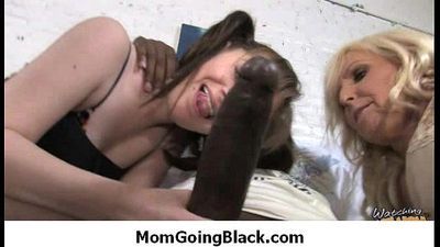 Sólo viendo mi mami va Negro interracial Sexo 32 5 min
