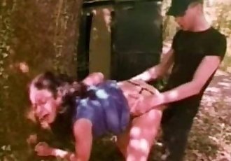 hitchhiker fucked in a forest - 4 min