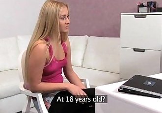 FemaleAgent Hot 18 year old recieves her first ever orgasm