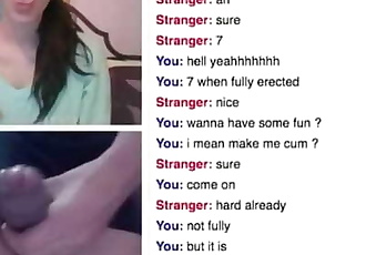 Omegle 13 having Fun with a Cute 18 Years Teen