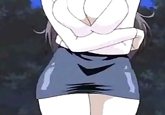 Lindo Anime Pareja Hentai lesbianas De dibujos animados 2 min