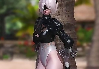 Dead or Alive 5 1.09BH - 2B Relax by a Tree on the Beach