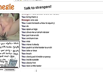 Omegle Game #9 - She wants to squirt