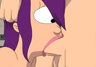 gorąca Futurama video: Leeloo przejebane :W: smażyć cruely.