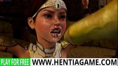 3D hentia Girl Deep throated by Monster Cock - 6 min