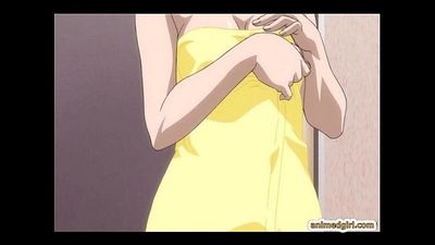 sexy Anime gorąca Kurwa wetpussy i creampie 7 min