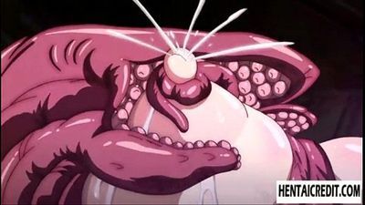 hentai girls with bigboobs getting tentacled. - 5 min