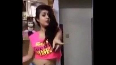 Sexy Horny Indian babe dancing - 51 sec