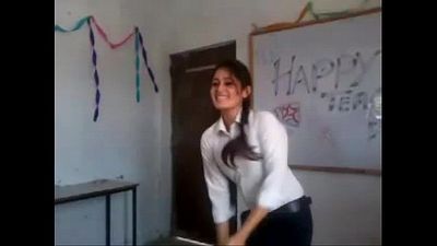 Indian girl dance in college - 2 min
