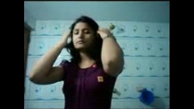 Indische Mädchen selbst geschlossen in Bad 1 min sec