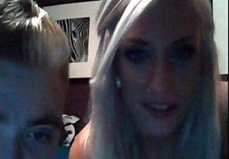 Blonde Slut Homemade Webcam Fuck