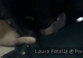 công cộng thủ dâm trong Xe rửa omg Này là Kỳ lạ Laura fatalle