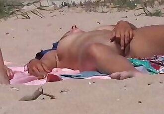 Nude Beach Pussy Play