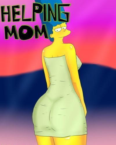simpsons मदद माँ