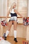 Cheerleader ragazze Tracy Lindsay Con Il suo Ragazza mostra Culo