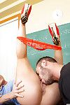 Milf 教員 ニコール Aniston 教え 肛門 性別 へ 角質 学生