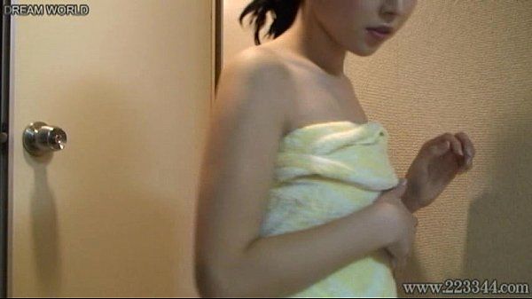 Peeping the shower of naked slender japanese girl.