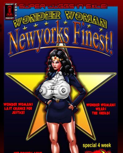 Smudge Super Juggs in Exile!: Wonder Woman - Newyorks Finest! (Wonder Woman)
