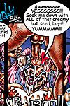 Alien Sexo el demonio la albahaca pecaminosa Sandy comics