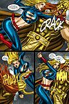 9 Superheroines vs Warlord - part 3