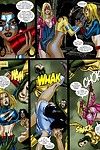 9 superheroines مقابل امراء الحرب - جزء 4