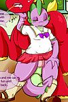 Saurian Spike: School Girl Outfit (My Little Pony: Friendship is Magic)