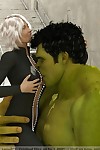 D seks ceny z potwór Hulk - część 568