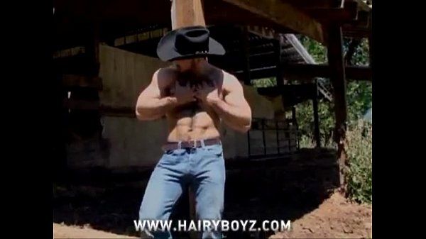 cowboy stud Adam campeão fui Topless ao ar livre e dedo seu Cuzinho