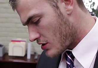 Colby Keller in the office sucking bossHD