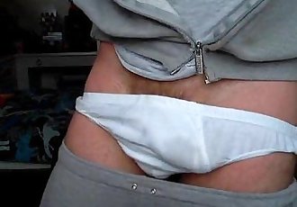 boy cum into underwear