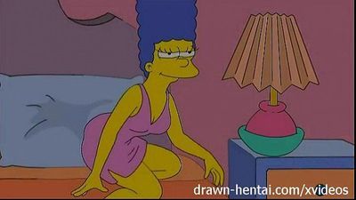 Lesbian Hentai - Lois Griffin and Marge Simpson - 5 min