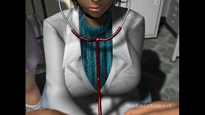 peituda Anime enfermeiros chupando um pacientes galo 5 min