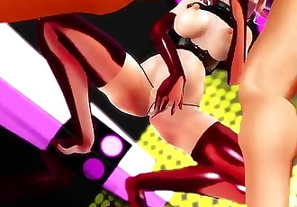 3D MMD Sammys Lusty Busty Mating Call