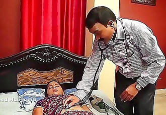INDIAN HOUSEWIFE STOMACH DOCTOR 5 min HD