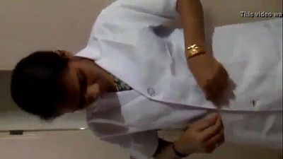 Indian nurse showing her asset to duty doctor - 3 min
