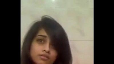 Hot Indian Babe Stripping Naked In Shower - 47 sec