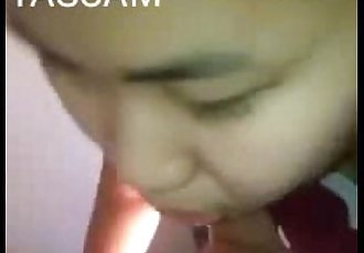 young thai blowjob to cum her mouth - 2 min
